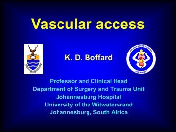 Vascular access - SASSiT