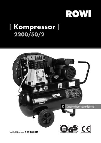 [ Kompressor ] 2200/50/2