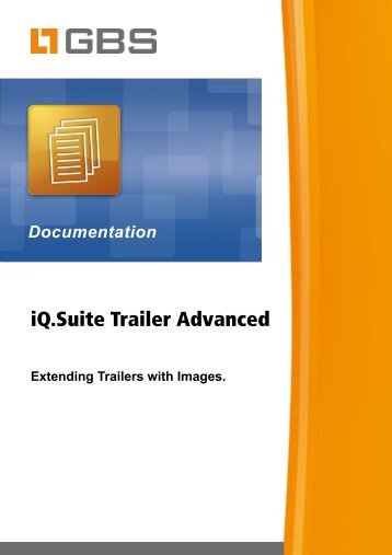 iQ.Suite Trailer Advanced - GBS