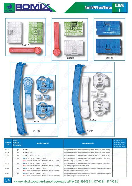 Audi/VW/Seat/Skoda - Romix