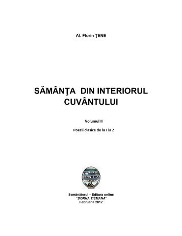 Germinatia cuvantului de sub zapada-vol-II