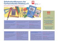 Schulmaterialkammern des Caritasverbandes Duisburg e.v.