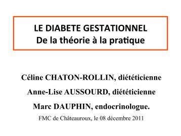 Diabète Gestationnel