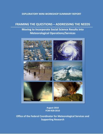 pdf - 394KB - the Office of the Federal Coordinator for Meteorology ...