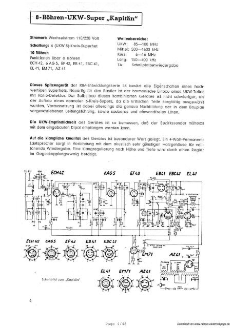 Page 1/48 - Rainers - Elektronikpage