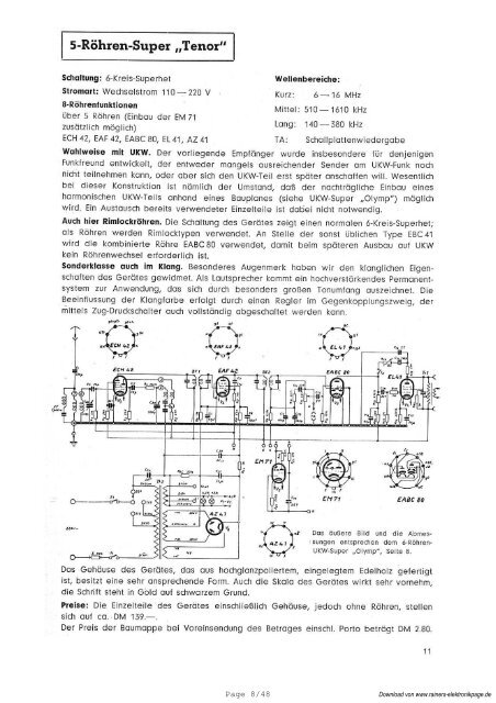 Page 1/48 - Rainers - Elektronikpage