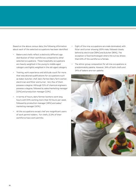 skills acTion Plan for The food and Beverage secTor - Department of ...