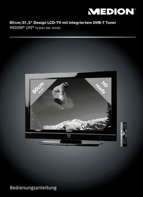 LCD-TV ein - Medion