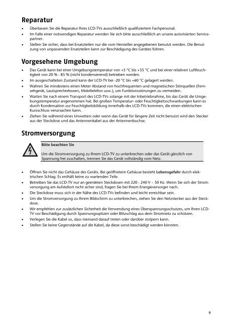 (SAT, DVB-T, Decoder etc.) anschließen - Medion