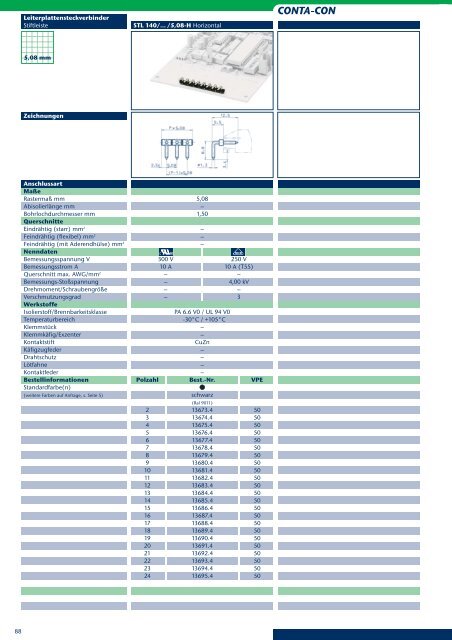 LEITERPLATTENVERBINDER - CONTA-CLIP