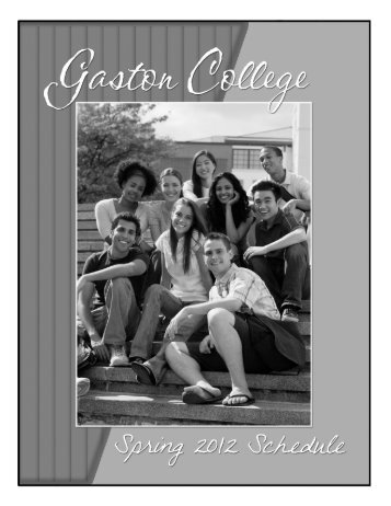 first day of spring classes - Gaston College