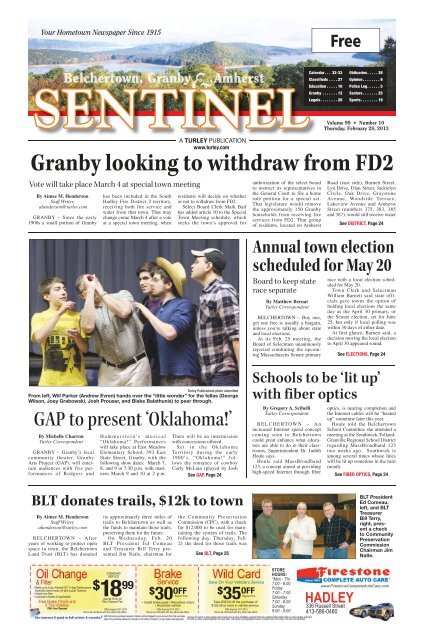 February 28, 2013 PDF Edition - The Sentinel