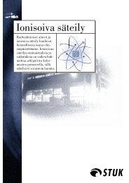 Ionisoiva säteily - STUK