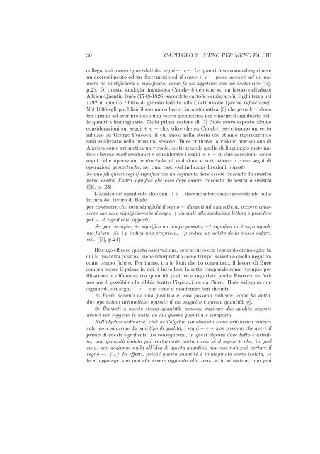 Capitolo II - Dipartimento di Matematica