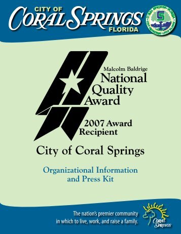 City of Coral Springs, Florida