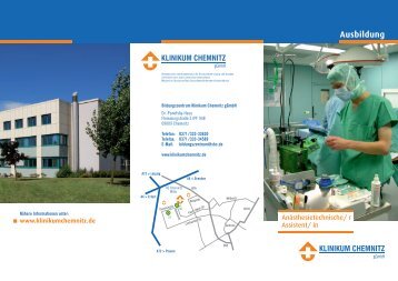 Download des Flyers ( 231 KB PDF Format ) - Klinikum Chemnitz