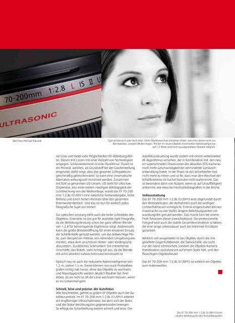 Das Magazin für Professionals - Canon Deutschland