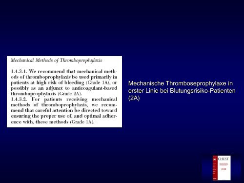 idiopathische Thrombosen - Spital Oberengadin