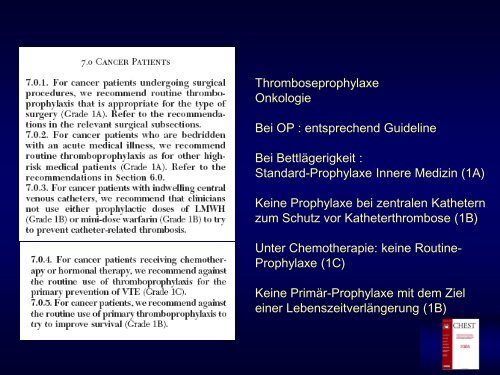 idiopathische Thrombosen - Spital Oberengadin