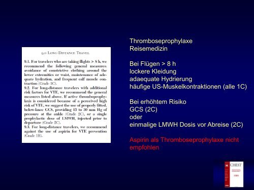 idiopathische Thrombosen - Spital Oberengadin