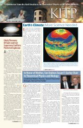 Download PDF - KITP - University of California, Santa Barbara