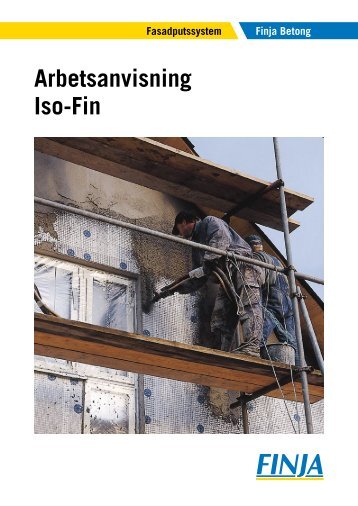 Arbetsanvisning Iso-Fin - Finja