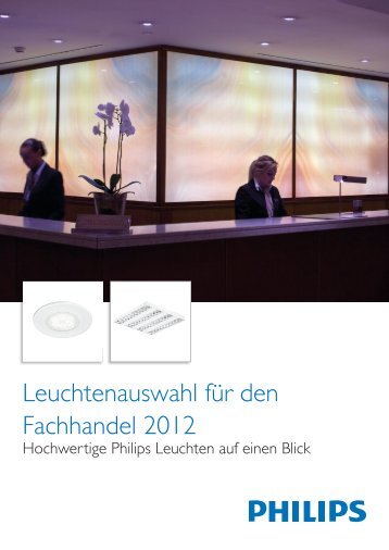 Leuchtenauswahl für den Fachhandel 2012 - KARL MAHL GmbH