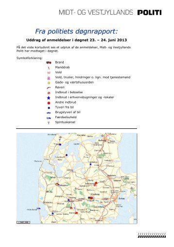 23. juni 2013 - Politiets