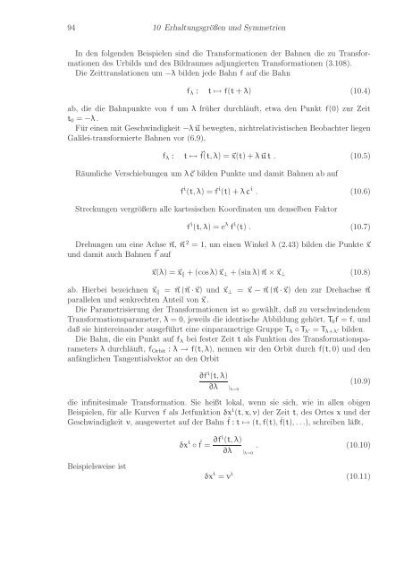 Stichworte und ErgÃ¤nzungen zu Mathematische Methoden der Physik