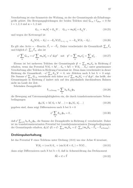 Stichworte und ErgÃ¤nzungen zu Mathematische Methoden der Physik