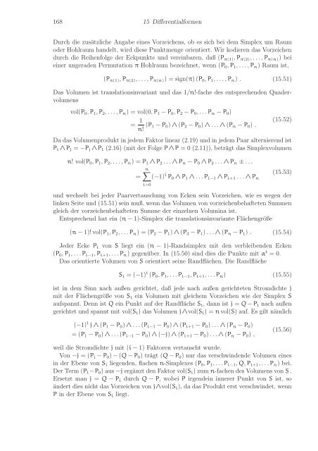 Stichworte und ErgÃ¤nzungen zu Mathematische Methoden der Physik