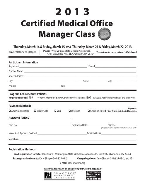 March/April - West Virginia State Medical Association