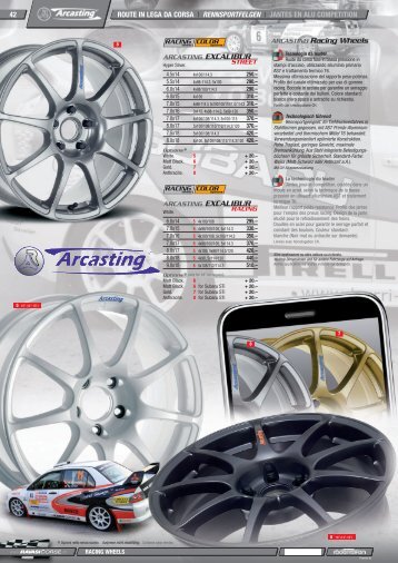 ARCASTING Racing Wheels - Jec Import SA