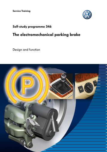SSP346 - The electromechanical parking brake - VolksPage.Net
