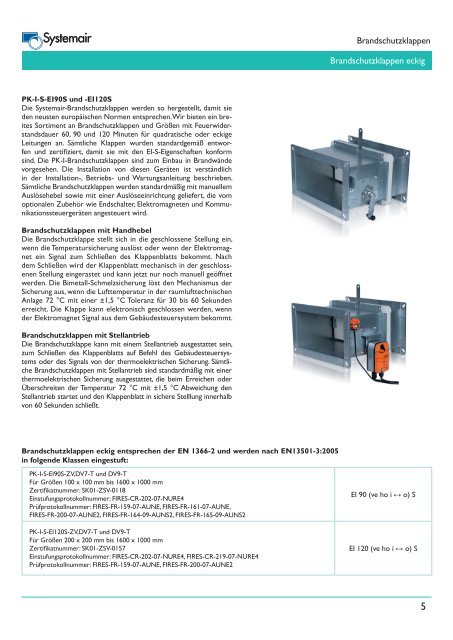 Katalog PKI-R PKI-S - Systemair