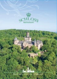 Veranstaltungen im Schloss Restaurant - Download PDF