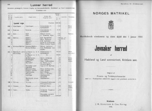 1904 Matrikkel Hadeland og Land ocr 200dpi v5.pdf - DIS-Norge