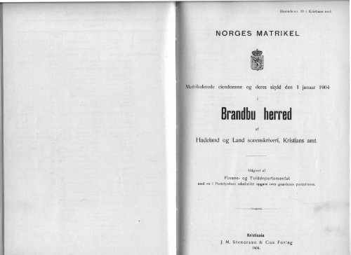 1904 Matrikkel Hadeland og Land ocr 200dpi v5.pdf - DIS-Norge