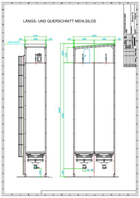 LÃƒÂ„NGSSCHNITT QUERSCHNITT VERLADESILO ... - Silobau