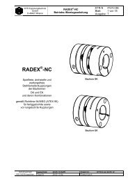 RADEX -NC - KTR Kupplungstechnik GmbH