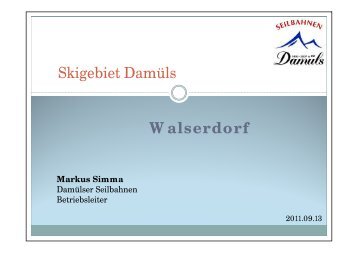 Ski bi t D Ã¼l Skigebiet DamÃ¼ls Walserdorf - DIE Ã¶sterreichische ...