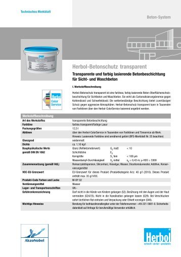 PDF Herbol-Betonschutz transparent