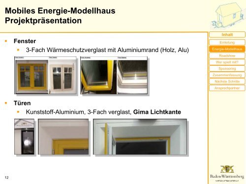 Mobiles Energie-Modellhaus