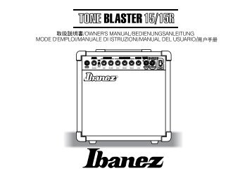 Toneblaster TB15 TB15R.pdf - Ibanez