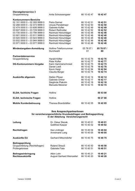 Ihre AnsprechpartnerInnen