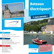 Bateaux Ã©lectriques* - Province de LiÃ¨ge