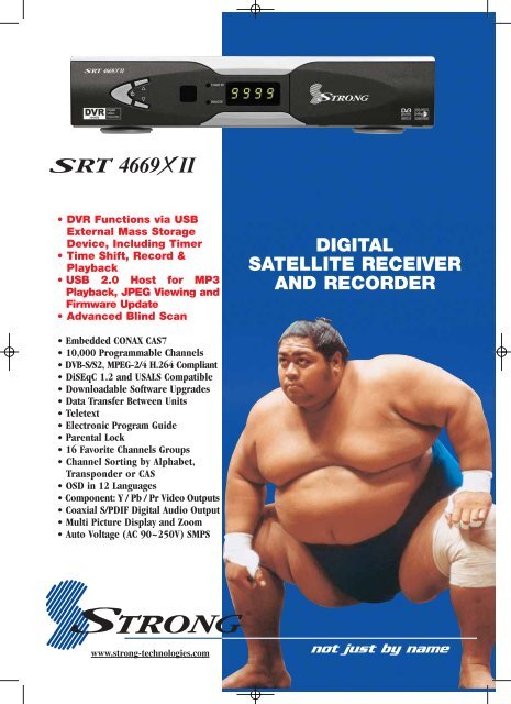 strongページ SRT 4669XII Brochure - Strong Technologies