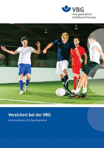Versichert bei der VBG - sport-ID