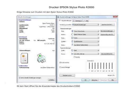 Drucker EPSON Stylus Photo R3000 - Dieter WALTER