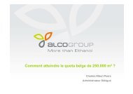 The Mission of Alcogroup is - ValBiom